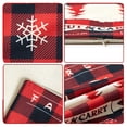 thumbnail image 4 of 4 Pcs Square Throw Pillow Case, Christmas Tree Print Throw Pillow Cover, 4 of 9