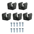 thumbnail image 3 of 5 Pieces Pool Stick Clips Fishing Rod Clips Wall Mounted Support Multifunctional, 3 of 9