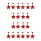 thumbnail image 3 of Minnieouse 2 uds pendientes de gota de estrella con doble abalorio joyería para mujer moda grande divertido declaración geométrica regalos de Rojo 10piezas, 3 of 6