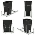 thumbnail image 3 of 35 QT Pull Out Trash Can Under Cabinet, Under Sink Garbage Can with Soft-Close Full-Extension Slides, Multi-Purpose Waste Container, Black, 3 of 6
