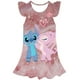 thumbnail image 2 of Stitch boda cumpleaños vestidos niñas 1-10 años elegante fiesta bautizo vestido niños Formal Stich Disney vestido ropa 9T Gao Jinjia LED, 2 of 2