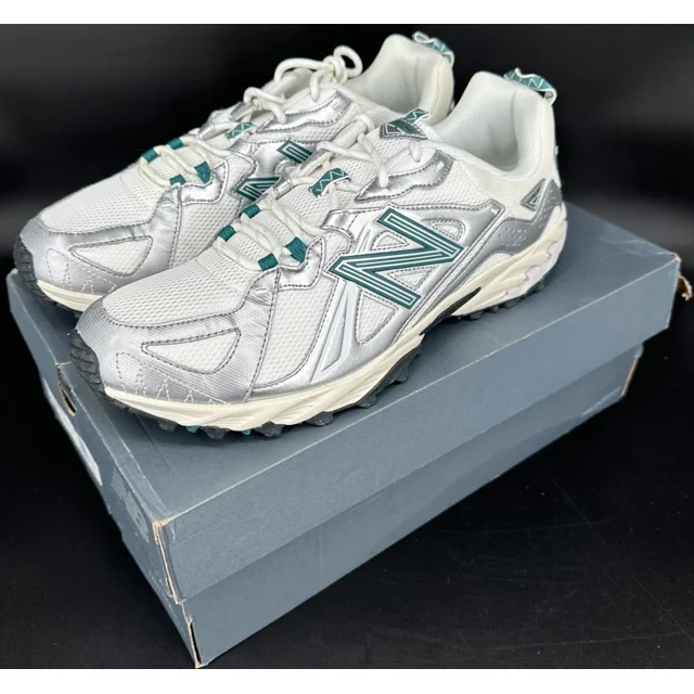 New Balance Shoe Mens US 12 Green Gray Hiking Trail Active SNEAKERS ML610TAE