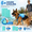Bule, variant on SAVIOR COOL Comfort Dog Cooling Vest for Medium Large Dogs, Soft Summer Cooling Harness with 4 Cold Source, SPF 50+ Sun Guard, Breathable Reflective Jacket for Hot Weather Safety