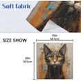 thumbnail image 7 of GZHJMY Cat Cloth Napkins Set of 1, Reusable Washable Oversized Table Napkins for Family Wedding Dinner Party Home Decor, 20 Inch Decorative Washcloths, 7 of 7