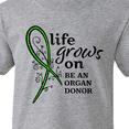 thumbnail image 4 of Inktastic Life Grows On- be an Organ Donor Youth T-Shirt, 4 of 5