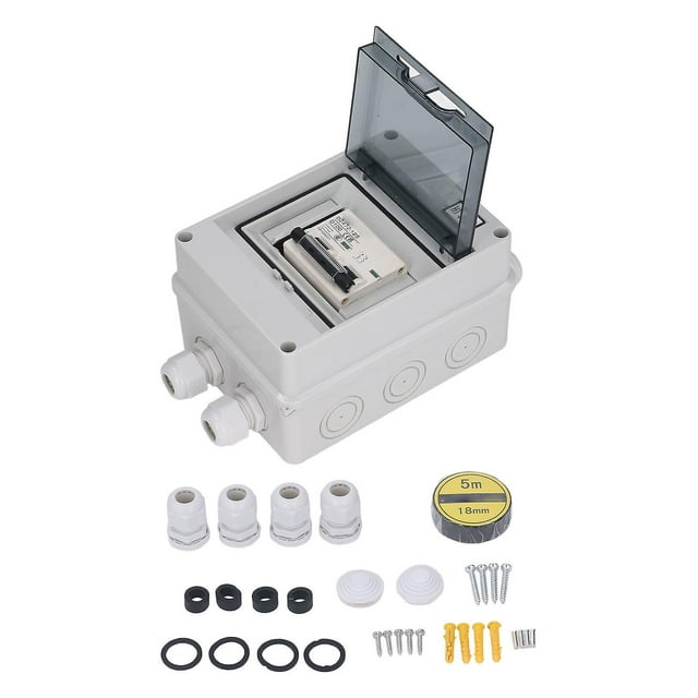SG DC 2P 10A 1000V Miniature Circuit Breaker Disconnect Switch Waterproof IP65 for Solar Photovoltaic System