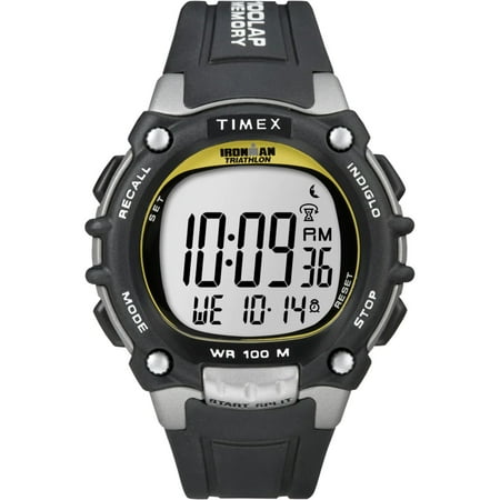 UPC 753048129713 product image for Timex Men s Ironman Classic 100 Full-Size Watch  Black Resin Strap | upcitemdb.com