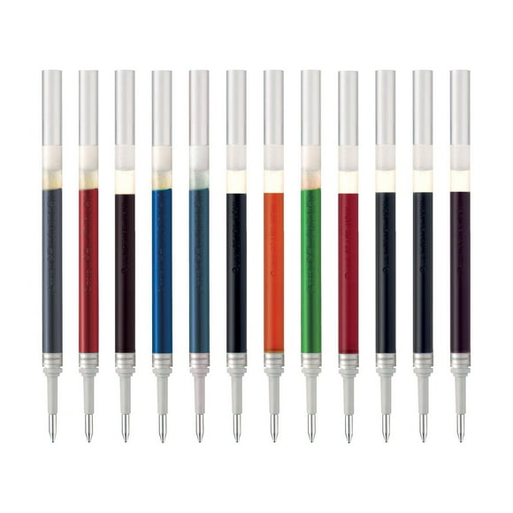 Refill Ink for EnerGel Gel Pen, (0.7mm) Medium Point, Assorted Colour, pack of 12