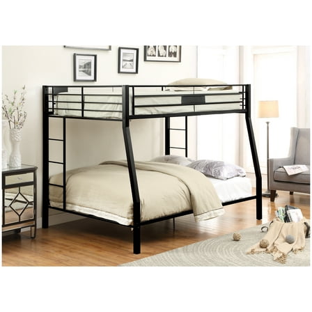 Limbra Sandy Black Finish Full XL/Queen Bunk Bed
