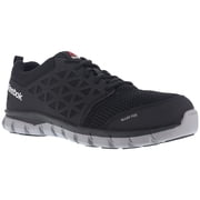 Reebok Womens Sublite Alloy Toe EH Athletic Work Shoe Black RB041 Size Options
