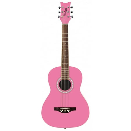 Daisy Rock Guitars Bubble Gum Pink Acoustic Guitar