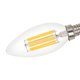 thumbnail image 5 of Bombilla de filamenti E14 Lámpara 2W / 4W / 6W Decoración de de Barra A-Blanco cálido 6W jinwen Bombilla de luz de vela de filamento LED, 5 of 8