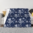 thumbnail image 1 of Fotbe Dragon Manta de Franela con Estampado, Manta Ultrasuave para Cama, Sofá, Auto, Hipoalergénica y Antibolitas-80"x60", 1 of 6
