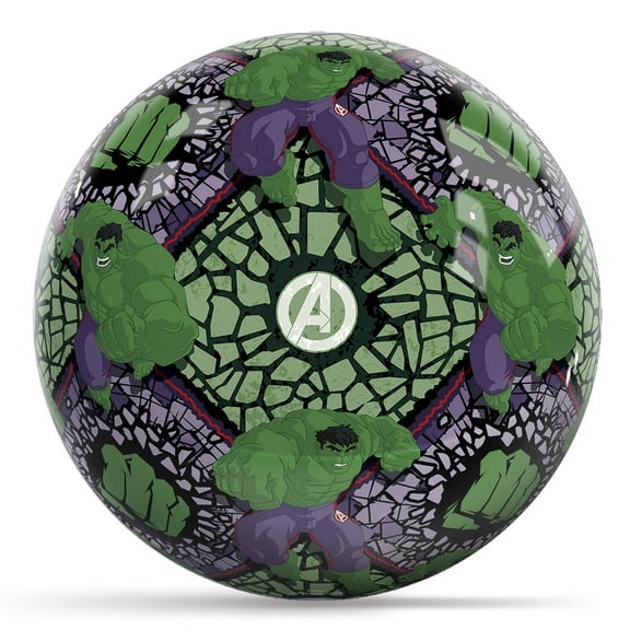 Marvel Avengers Hulk Pattern Undrilled Bowling Ball