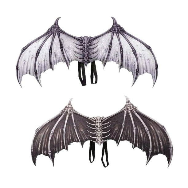 Alas De De Demonio De Tela No Tejida Decorativas Para Decoraciones De Carnaval De Fiesta Negro+Alas De De Demonio De Tela No Tejida Decorativas Para Decoraciones De Carnaval De BLESIY none