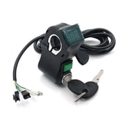 Electric Scooters Handlebar Switch Lock Waterproof Lock with Digital Display