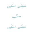 thumbnail image 2 of Matsuzay Colgador de ropa de plástico para secar ropa a prueba de viento gancho de ropa interior Clips desmontables dormitorio Hotel armario estante azul Type2 NO2 Matsuzay CBP485798, 2 of 5