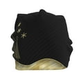 thumbnail image 2 of Kll Christmas Black Digital Paper Winter Fall Beanie Knit Hats For Men & Women - Warm & Soft Stylish Toboggan Caps For Cold Weather, 2 of 9