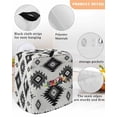 thumbnail image 3 of Black Aztec Stand Mixer Dust Cover with Storage Pocket & Handles,Ethnic Southwest Boho Farmhouse Aesthetic Fits All Tilt Head & Bowl Lift Kitchen Appliance Cover Organizer Bag Accessories,4.5-5 Quart, 3 of 6