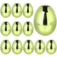 thumbnail image 1 of Huevos de Pascua ywmigl de plástico rellenable, 12 piezas, 6 x 4 cm, 1 of 7