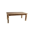 thumbnail image 3 of New Ridge Home Goods 3000-RW Aspen Collection Natural Wood Coffee Table, 3 of 11