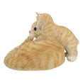 thumbnail image 5 of Realistic Curious Feline Orange Tabby Cat Mother with Cute Kitten Figurine 12"L, 5 of 9
