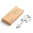 thumbnail image 3 of Ana Multifunctional Keychain Multitool Gadgets Pocket Stainless Steel Tool Card, 3 of 10