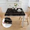 thumbnail image 2 of WYYP Music Notes Square Table Cover 100% Polyester Fiber 40*40, 2 of 8