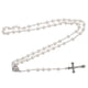 thumbnail image 2 of Collar de cuentas de rosario, collar religioso, cuentas, joyería para el cuello, collar de perlas, decoración, 2 of 8