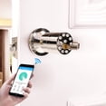 thumbnail image 2 of Preenex Bluetooth Keyless Security Smart Lock with App Backup Mechanical Key Silver, 2 of 9