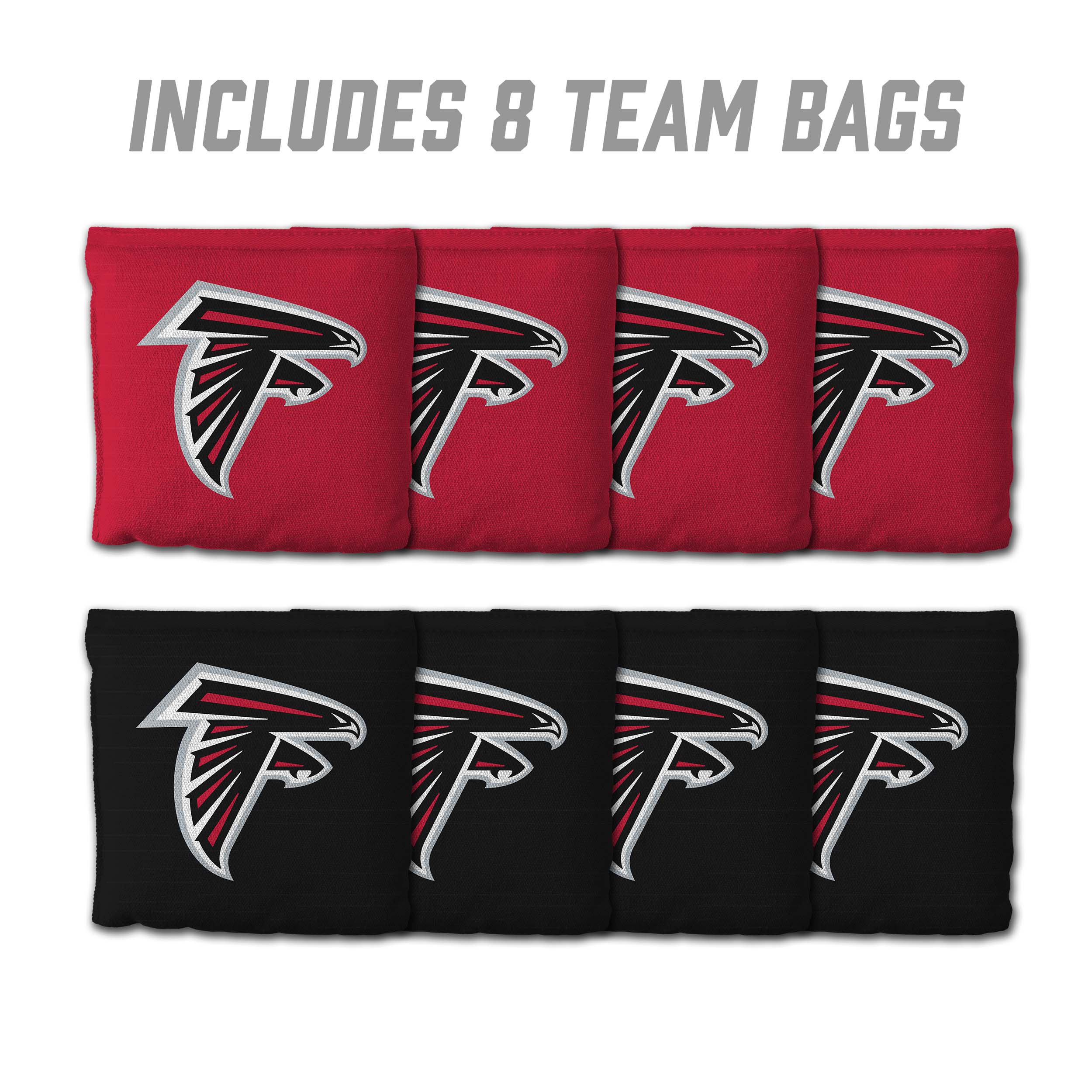 Atlanta Falcons 8pk Licensed Cornhole Bags