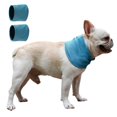 thumbnail image 1 of 2pcs Ice Collar 3 Sizes Dogs Cats Breathable Scarf Cooling Bandana For Mountaineering Walking Playing Summer Outdoor Pet ScarfM He Qiyong unisex, 1 of 2