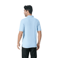thumbnail image 3 of Zfeel Men's Mesh Collared Poly Short Sleeve Polo T-Shirt, Comfortable Pique Tee, Multicolor Shirt, Bulk Pack of 6, S, 3 of 6