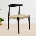 thumbnail image 4 of Mundo In Silla Elegante Nórdico Kefren Comedor Oficina Madera Ergonomica Mundo In  SILL0903558NOGAL, 4 of 4
