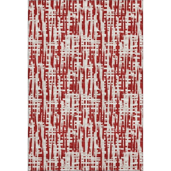 Dalyn Rugs Premium Machine Washable Mayfield AMF1059 Red 5' x 7'6" Rug
