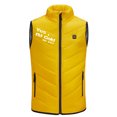 thumbnail image 2 of Shldybc Boys Girls Electric Heating Vest Kids Winter Warm USB Electric Heated Lightweight Rechargeable Heating Waistcoat Down Vest Jacket Coat( Yellow, 4-5 Years ), 2 of 9