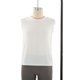 thumbnail image 1 of BRILLAR Camiseta sin mangas de entrenamiento para hombre, camisas musculares de color puro sin mangas para culturismo, entrenamiento de gimnasio, blanco M, 1 of 10