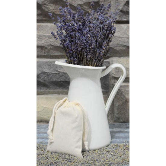 6 Bags, Lavender Bud Muslin Sachets Extra Lavender Buds for Gifting, Wedding, and Party Need