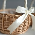 thumbnail image 6 of Flower Girl Basket Flower Girl Baskets for Weddings with Handle Boho Rustic, 6 of 7