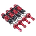thumbnail image 2 of Amortiguador de choque Sunnimix 4pcs 1:10 RC 74mm modelo rojo, 2 of 6
