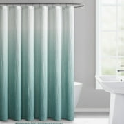 VCNY Home Aqua Ombre Taffeta Fabric Shower Curtain