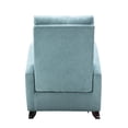 thumbnail image 6 of Glavbiku Modern Baby Room High Back Rocking Nursery Chair,Comfortable Rocker Armchair,Mint Green, 6 of 8