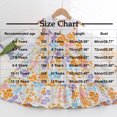 thumbnail image 3 of LOVZFMLL Robe d'Été à Imprimé Floral pour Filles Manches Courtes Col Rond Jupe Princesse, 3 of 3