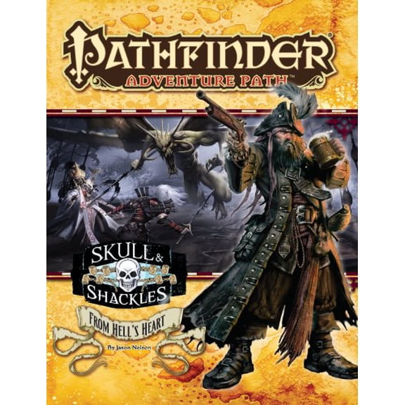 Pre-Owned Pathfinder Adventure Path: Skull & Shackles Part 6 - From Hell's Heart Paperback