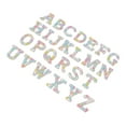 thumbnail image 3 of Oubit English Letter Sticker,26pcs Self Adhesive Letter Pearl Rhinestone Letter Patches Letter Patch Sticker High-Intensity Output, 3 of 9