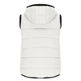thumbnail image 5 of larppty Womens Puffer Vest Sleeveless Casual Loose Fit Winter Warm Lightweight Stand Collar Down Jacket Coats Outwear (White, L), 5 of 9