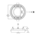 thumbnail image 3 of HALO HLBPH 4 in. Selectable CCT New Construction Canless Recessed Downlight W/Remote Driver/Junction Box Integrated LED Kit, 3 of 5