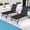 Black, variant on Pool Lounge Chairs Set of 2, UPHYB All-Weather Waterproof Upgraded Outdoor Chaise Lounge with Pillow and Adjustable Backrest for Poolside Beach Yard Balcony
