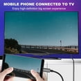 thumbnail image 6 of Huanledash 2m Adapter Cable 3-in-1 Micro USB Type-C to -compatible TV AV Adapter 1080P Cable for iPhone, 6 of 8