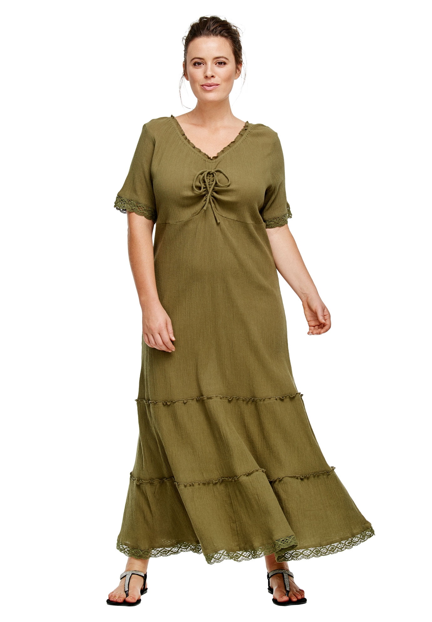 gauze maxi dresses